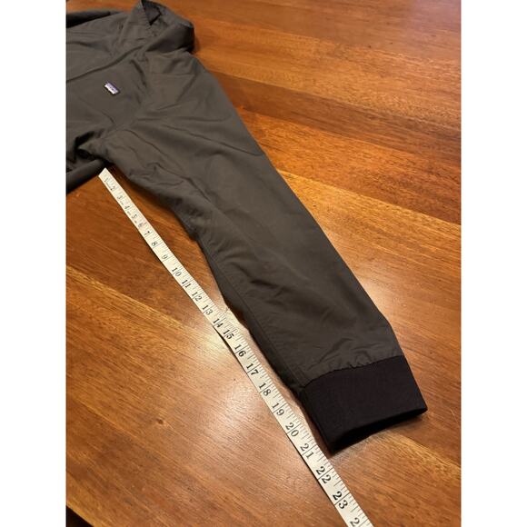 Large Patagonia Black Baggies Windbreaker Zip Up Bomber Coat - Picture 10 of 11